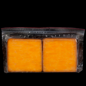Smoked Colored Cheddar Cheese Sliced 1.5 lbs.